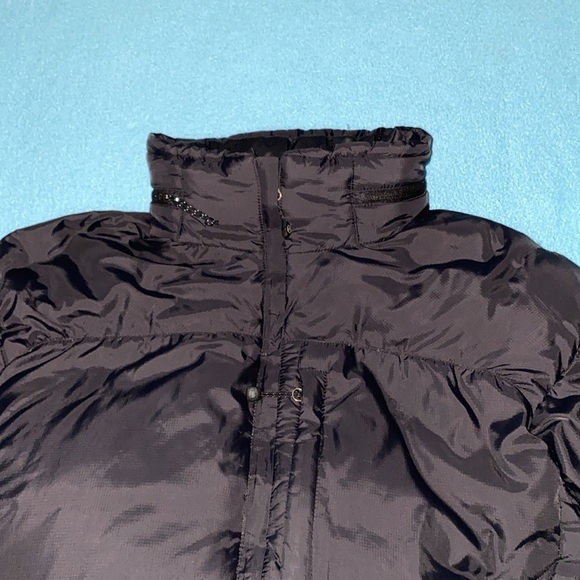 THE NORTH FACE summit series goose down warm coat with hood tiny flaw size SP - Picture 4 of 16
